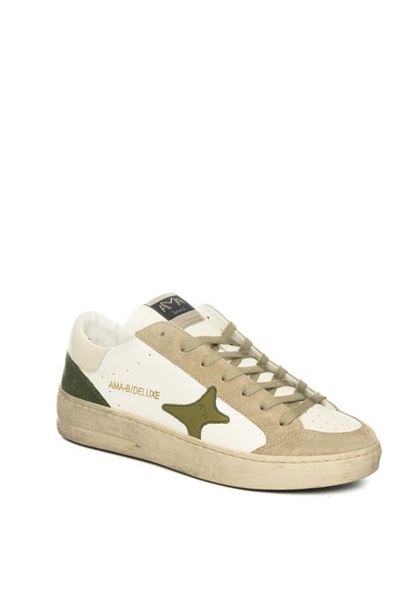 White/green 4064 slam sneaker AMA BRAND DELUXE | 4064SLAM-BIA/VERDE